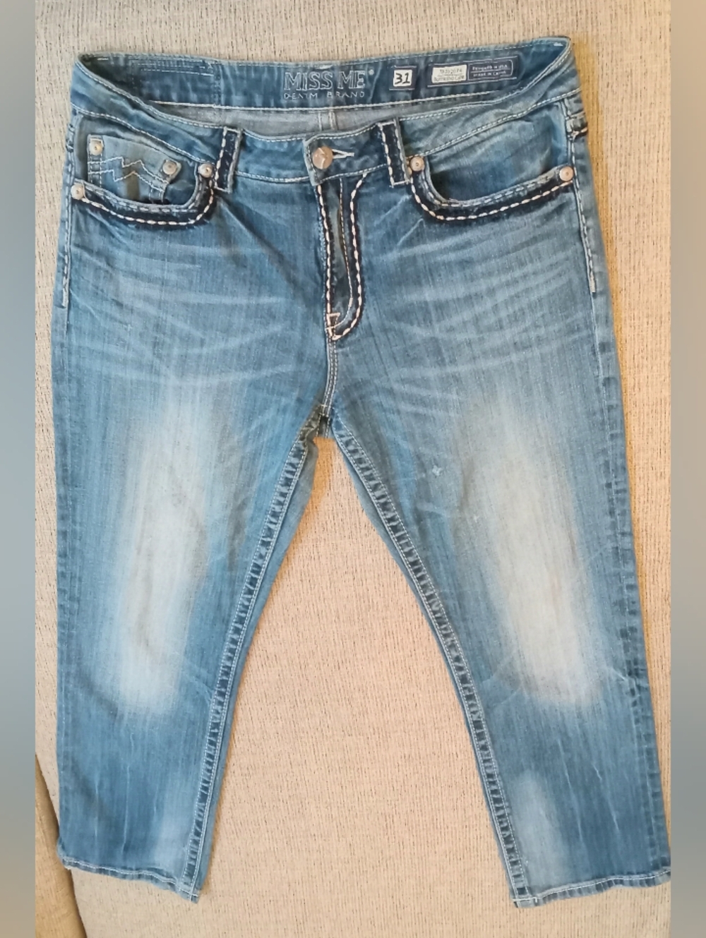 Miss ME Capri Jeans